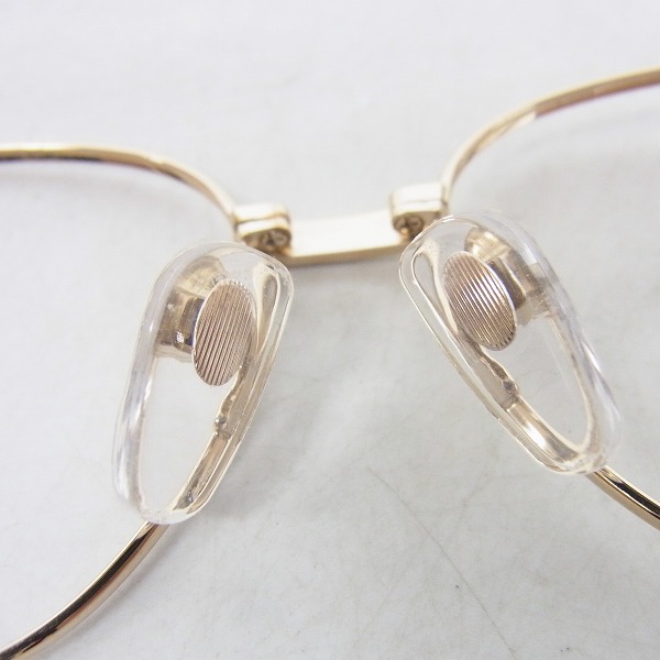 実際に弊社で買取させて頂いたceline/セリーヌ メガネフレーム/眼鏡/アイウェア 12KGF Ti-C/CG8541の画像 2枚目