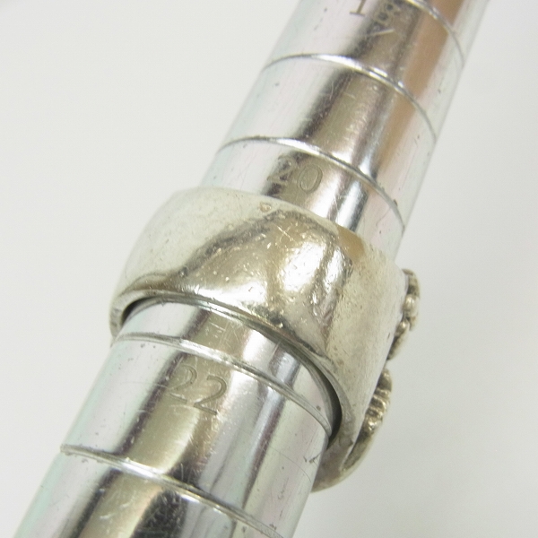 実際に弊社で買取させて頂いたCRAZY PIG DESIGNS/クレイジーピッグ CPD Mascot Skull/CPDマスコットスカル ＃628/20.5-21号の画像 7枚目