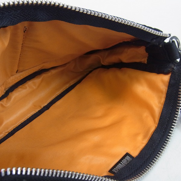 実際に弊社で買取させて頂いたHEAD PORTER/ヘッドポーター タンカー ハンドポーチ/ブラックの画像 4枚目