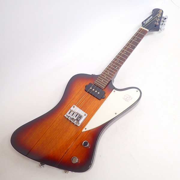 実際に弊社で買取させて頂いた【型番不明】Epiphone/エピフォン Mandobird 4弦 エレクトリック マンドリンの画像 0枚目