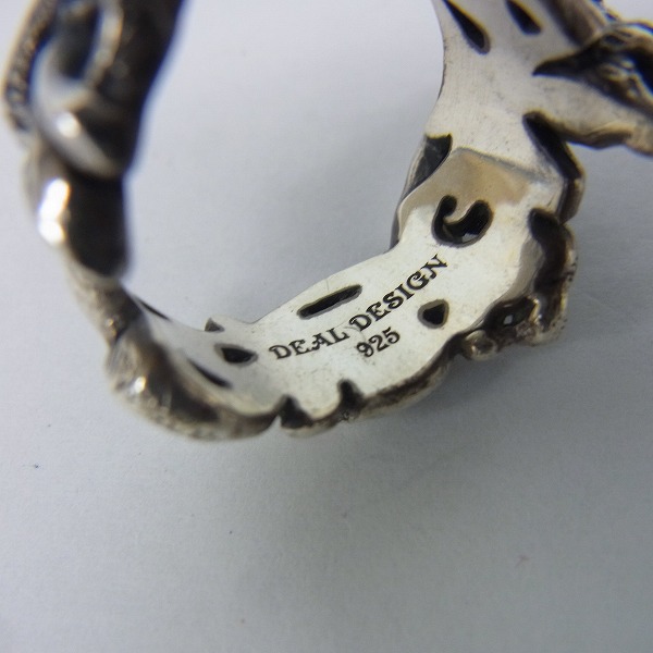 実際に弊社で買取させて頂いたDEAL DESIGN/ディールデザイン ワインド ドラゴン リング/19.5号の画像 3枚目