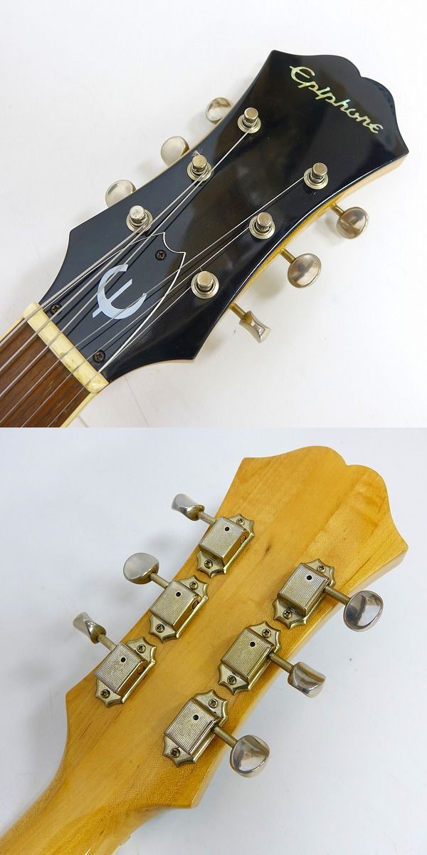 実際に弊社で買取させて頂いた★Epiphone/エピフォン CASINO/カジノ 日本製 オレンジラベル 5桁シリアル エレキギターの画像 1枚目