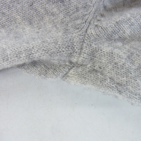 実際に弊社で買取させて頂いたlucien pellat-finet/ルシアンペラフィネ カシミヤ ジップ ブルゾン/ジャケット/Ｓの画像 6枚目