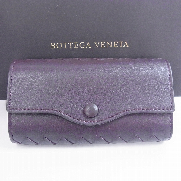 実際に弊社で買取させて頂いたBOTTEGA VENETA/ボッテガヴェネタ イントレチャート 6連キーケース