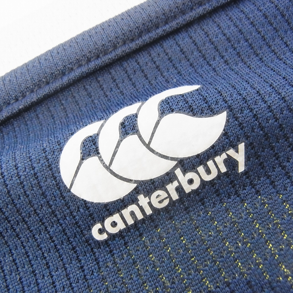 実際に弊社で買取させて頂いた【未使用】CANTERBURY/カンタベリー TOYOTA PRACTICE T-SHIRT Tシャツ R35506TY ネイビー/6Lの画像 2枚目