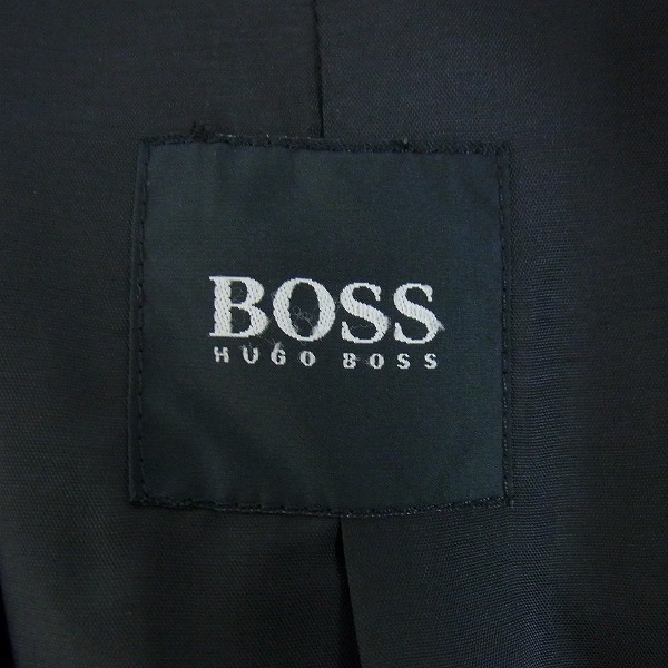 実際に弊社で買取させて頂いたBOSS HUGO BOSS/ボスヒューゴボス レザー コートの画像 2枚目