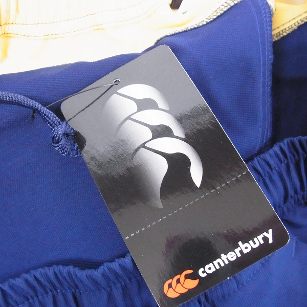 実際に弊社で買取させて頂いた【未使用】CANTERBURY/カンタベリー TOYOTA PRACTICE PANTS パンツ R15520TY イエロー/6Lの画像 4枚目