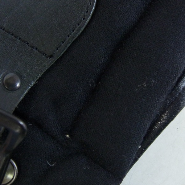 実際に弊社で買取させて頂いたMIHARAYASUHIRO/ミハラヤスヒロ カウベルト付き サイドリブ切り替え ダウンベスト/Mの画像 6枚目