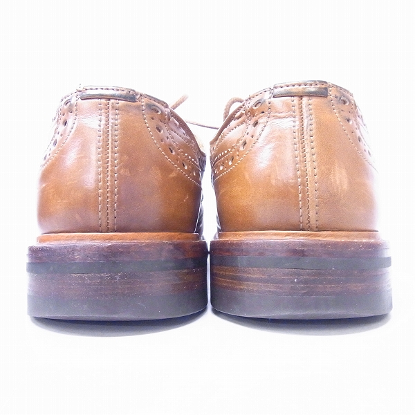 実際に弊社で買取させて頂いたTRICKERS/トリッカーズ バートン ウィングチップ レザーシューズ M5633/8の画像 1枚目