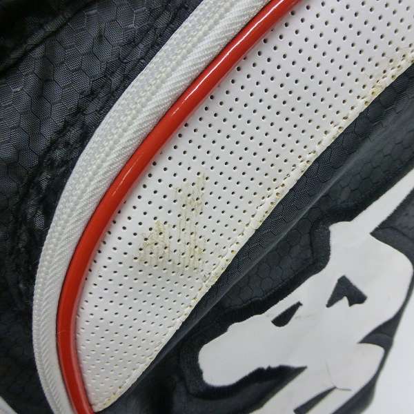 実際に弊社で買取させて頂いた★【フード欠品】KAPPA/カッパ スタンドキャディバッグ KGMD2Y78 9型 ブラックの画像 7枚目