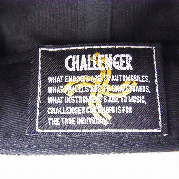 実際に弊社で買取させて頂いたCHALLENGER/チャレジャー コーデュロイ キャップ スナップバックの画像 4枚目