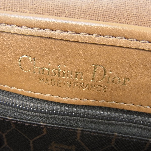 実際に弊社で買取させて頂いたChristian Dior/ディオール PVDレザー ショルダーバッグの画像 5枚目