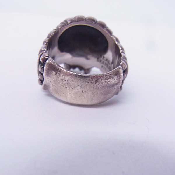 実際に弊社で買取させて頂いたDEAL DESIGN/ディールデザイン スカル リング 17号の画像 3枚目