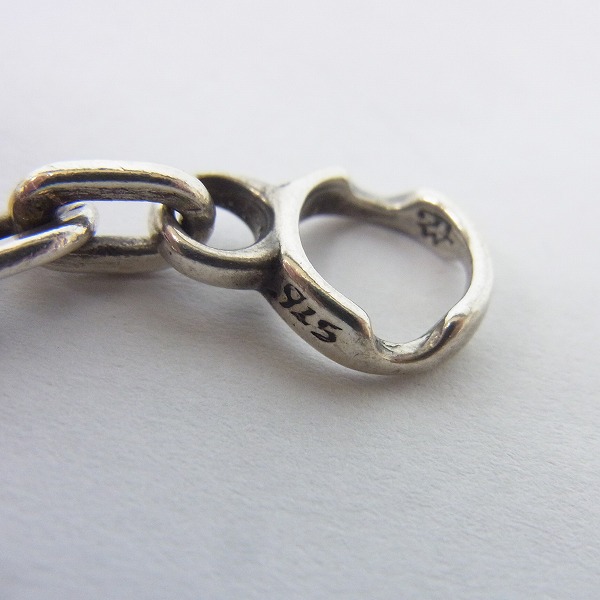 実際に弊社で買取させて頂いたTRAVIS WALKER/トラヴィスワーカー オーバルリンクネックレスチェーン/46cmの画像 4枚目