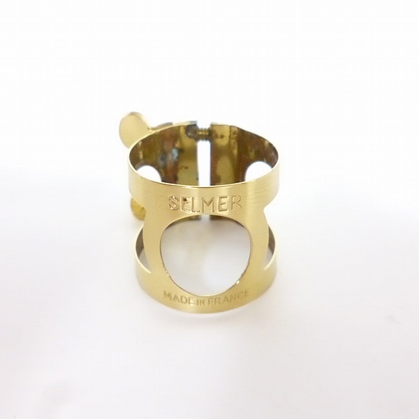 実際に弊社で買取させて頂いたSELMER/セルマー テナーサックス用マウスピース S80 C☆ SELMERリガチャー/メタルキャップ付きの画像 5枚目