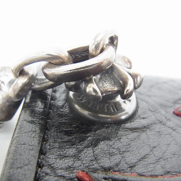 実際に弊社で買取させて頂いた【カスタム】TRAVIS WALKER ラージ3フォールドウォレット w/スカルキーチェーンの画像 8枚目