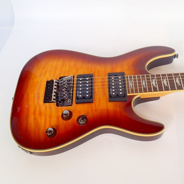 実際に弊社で買取させて頂いた★schecter/シェクター diamond series Omen Extreme FR ギター ケース付の画像 3枚目