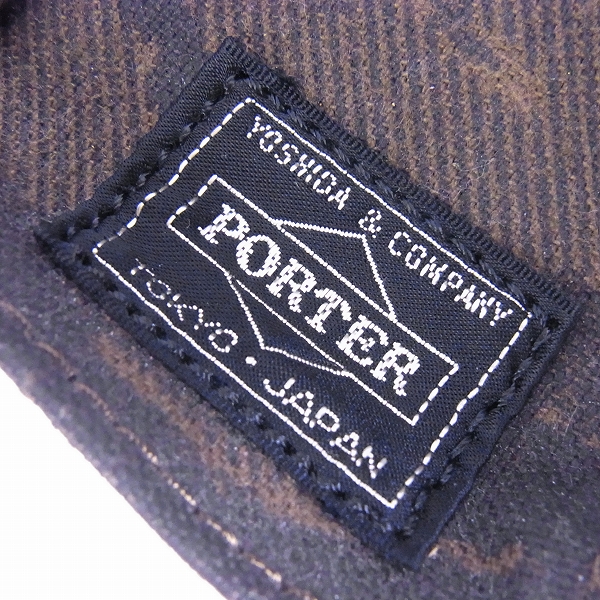 実際に弊社で買取させて頂いたPORTER/ポーター グリーンアイ ショルダーバッグ/カモフラ/迷彩 横型L 558-07708 の画像 3枚目