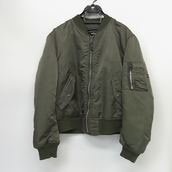 実際に弊社で買取させて頂いたALPHA INDUSTRIES/アルファインダストリーズ MA-1 フライトジャケット/L 