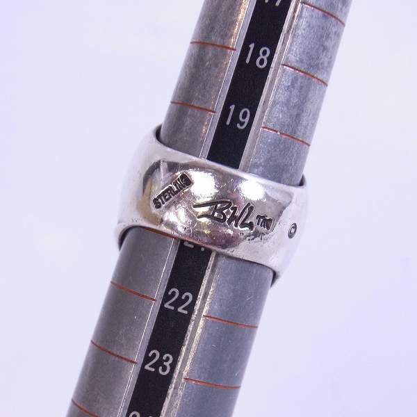 実際に弊社で買取させて頂いたBWL×CRIMIE/ビルウォールレザー×クライミー スカルホースシュー　リング 20.5号の画像 6枚目