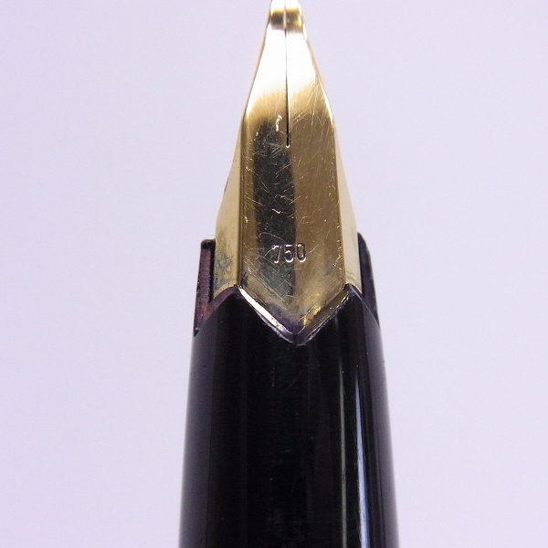 実際に弊社で買取させて頂いたMONTBLANC/モンブラン 1246 万年筆/ペン先 18K/750の画像 1枚目