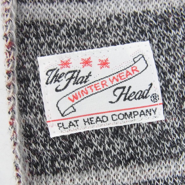 実際に弊社で買取させて頂いたThe Flathead フラットヘッド NATIVE MUFFLER ネイティブ柄マフラーの画像 1枚目