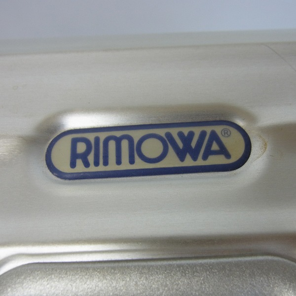 実際に弊社で買取させて頂いたRIMOWA/リモワ トパーズ 82L キャリーバック/スーツケース シルバー 93270の画像 3枚目