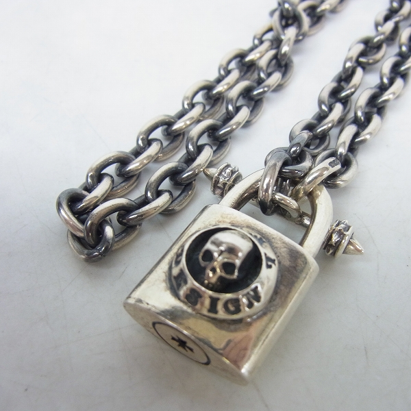 実際に弊社で買取させて頂いたDEALDESIGN/ディールデザイン スカルパドロック ネックレス/ペンダント
