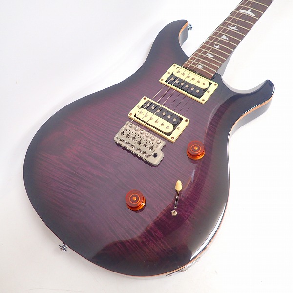 実際に弊社で買取させて頂いた★【型番不明】PRS/ポールリードスミス SE Custom 24 エレキギター ケース付の画像 3枚目