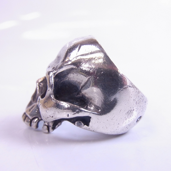 実際に弊社で買取させて頂いた【生前】Gabor/ガボール Large skull ring/ラージスカル リング wo/ジョー 17～18号の画像 2枚目