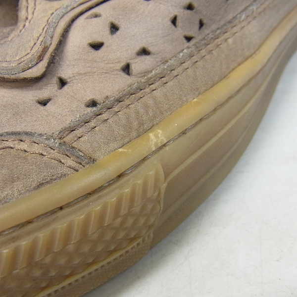 実際に弊社で買取させて頂いたDIESEL BLACK GOLD/ディーゼルブラックゴールド 15SS JORGE-HB ベルクロハイカットスニーカー/42の画像 6枚目