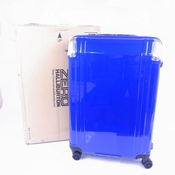 実際に弊社で買取させて頂いたZEROHALLIBURTON/ゼロハリバートン スーツケース ZRZ26-BL ブルー