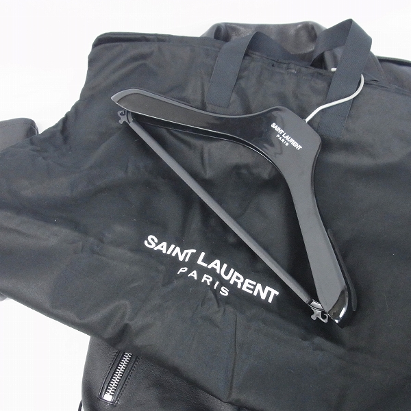 実際に弊社で買取させて頂いたSAINT LAURENT PARIS/サンローラン パリ 16SS ラムスキン ダブルライダース/レザージャケット L17O 397292 Y5YC1の画像 8枚目