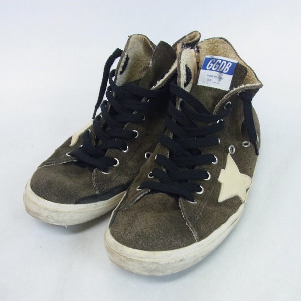 実際に弊社で買取させて頂いたGOLDEN GOOSE/ゴールデングース FRANCY/フランシー サイドジップ ハイカットスニーカー Size：42