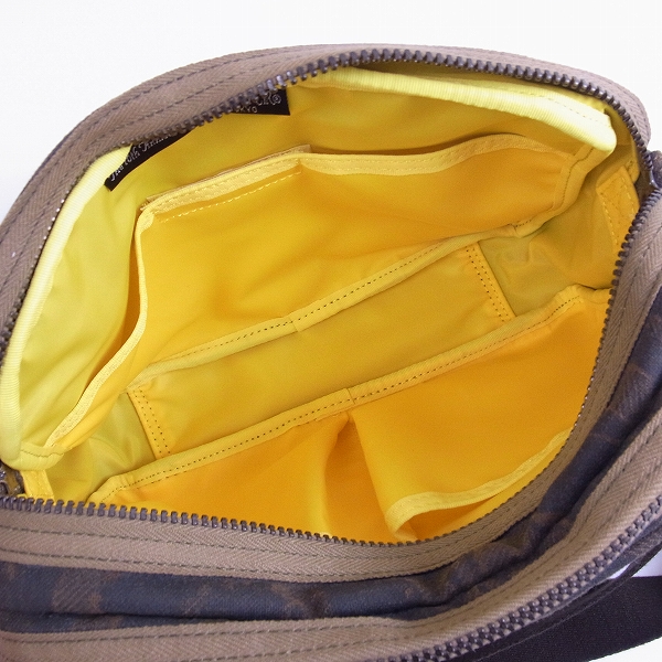 実際に弊社で買取させて頂いたPORTER/ポーター グリーンアイ ショルダーバッグ/カモフラ/迷彩 横型L 558-07708 の画像 4枚目