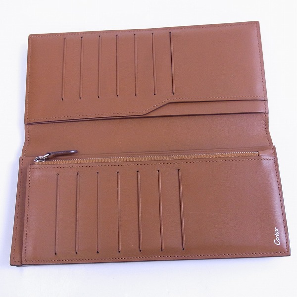 実際に弊社で買取させて頂いたCARTIER/カルティエ LOUIS/ルイ ZIPPED INTERNATIONAL WALLET/インターナショナルウォレット 長財布 の画像 4枚目