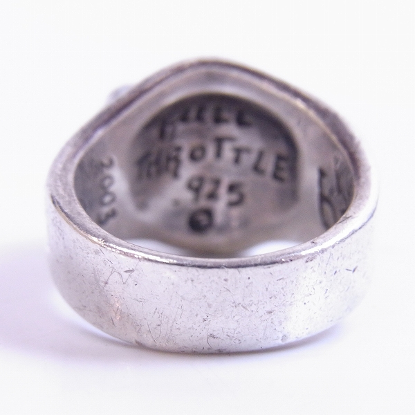 実際に弊社で買取させて頂いたTRAVIS WALKER/トラヴィスワーカー フルスロットル リング 16.5～17号の画像 3枚目