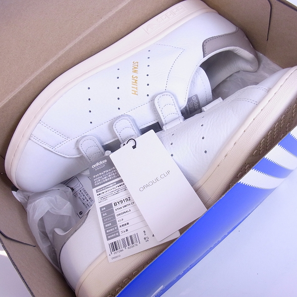 実際に弊社で買取させて頂いた【未使用】adidas/アディダス STAN SMITH CF/スタンスミス ベルクロ BY9192/27.5の画像 6枚目