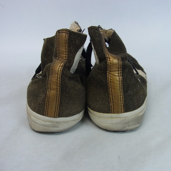 実際に弊社で買取させて頂いたGOLDEN GOOSE/ゴールデングース FRANCY/フランシー サイドジップ ハイカットスニーカー Size：42の画像 1枚目