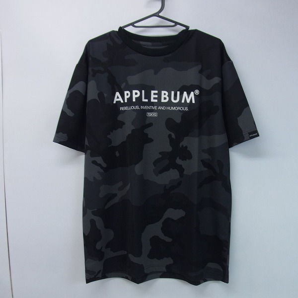 実際に弊社で買取させて頂いた【未使用】APPLEBUM/アップルバム Elite Perfomance Dry Tシャツ ブラック XL