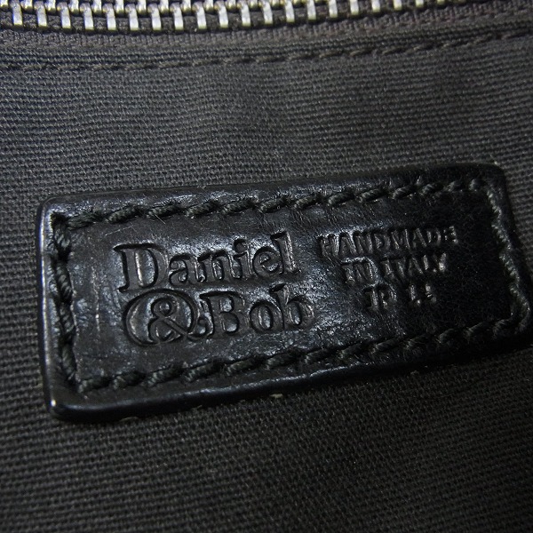 実際に弊社で買取させて頂いたDaniel&Bob/ダニエル&ボブ 2WAY CULODORO RODI/クロドーロ ロディ レザーショルダー/トートバッグの画像 5枚目