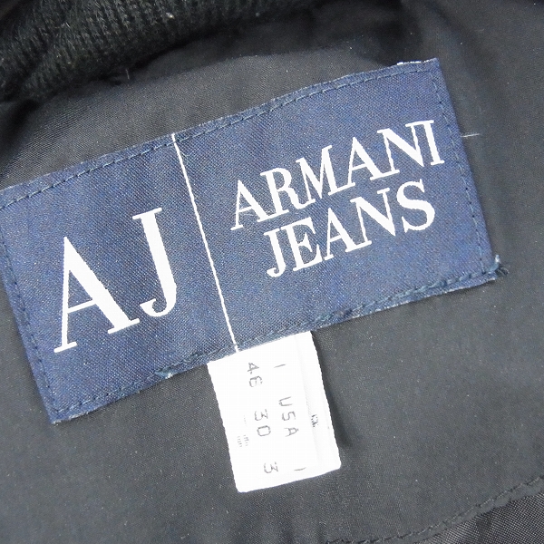 実際に弊社で買取させて頂いたARMANI JEANS/アルマーニジーンズ ダウンジャケット 30の画像 2枚目