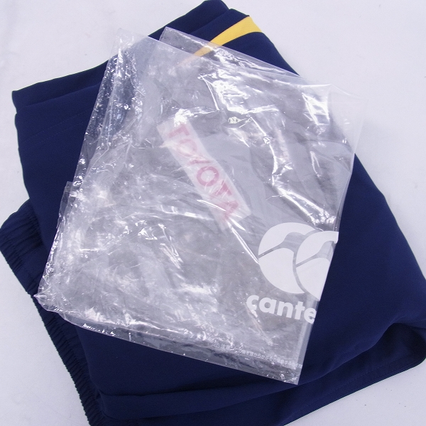 実際に弊社で買取させて頂いた【未使用】CANTERBURY/カンタベリー TOYOTA PRACTICE PANTS パンツ R15520TY イエロー/6Lの画像 5枚目