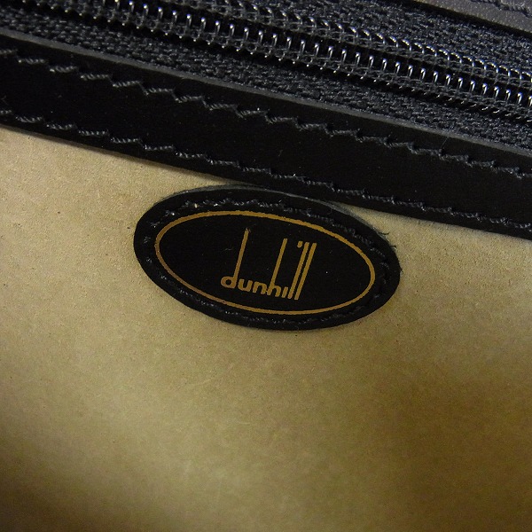 実際に弊社で買取させて頂いたdunhill/ダンヒル レザー セカンド クラッチバッグ 3桁ダイヤルロック式の画像 3枚目