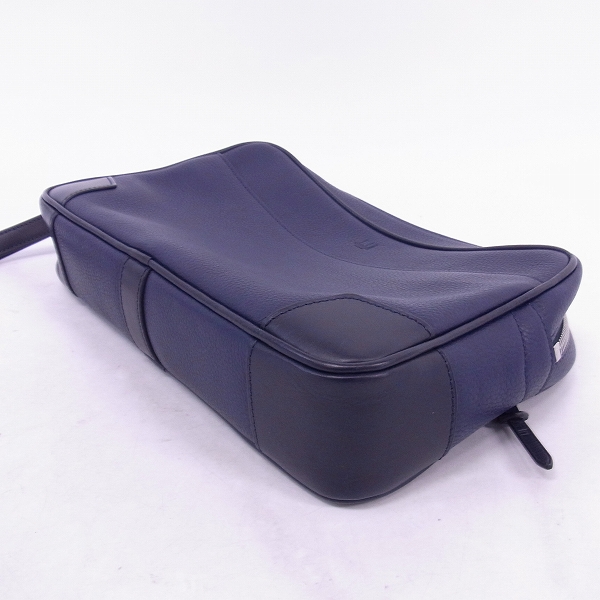 実際に弊社で買取させて頂いたdunhill/ダンヒル ウィンザー セカンドバッグ PVC/レザー クラッチバッグ の画像 2枚目