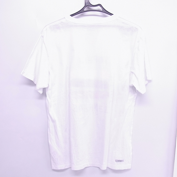 実際に弊社で買取させて頂いたSOPHNET/ソフネット 半袖 トリコロール Tシャツ ホワイト SOPH-180120/Mの画像 1枚目