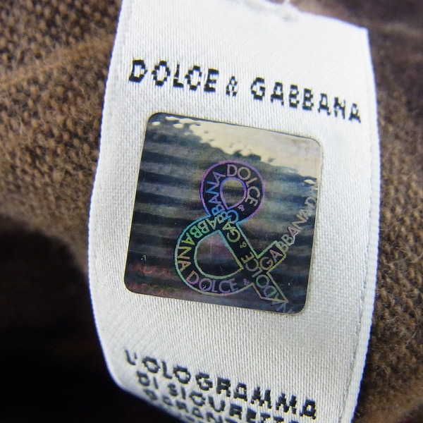 実際に弊社で買取させて頂いたD&G/ディー＆ジー Dolce&Gabbana/ドルチェ&ガッバーナ デニムジャケット/Mの画像 4枚目