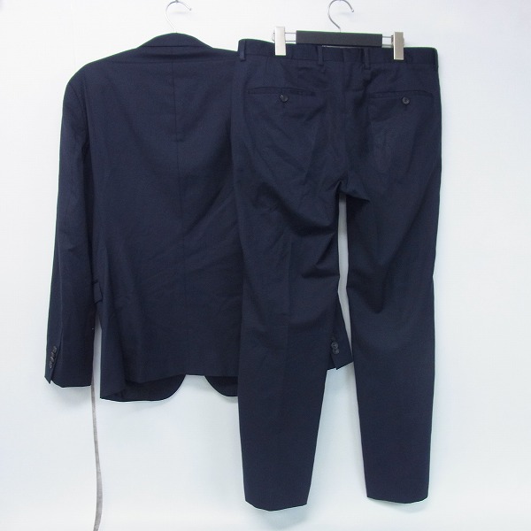 実際に弊社で買取させて頂いたHUGO BOSS/ヒューゴボス GUABELLO/グアベロ Super120 2B セットアップ スーツ/48の画像 1枚目