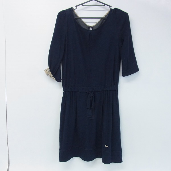 実際に弊社で買取させて頂いたBURBERRY BLUE LABEL/バーバリーブルーレーベル ストレッチワンピース/38