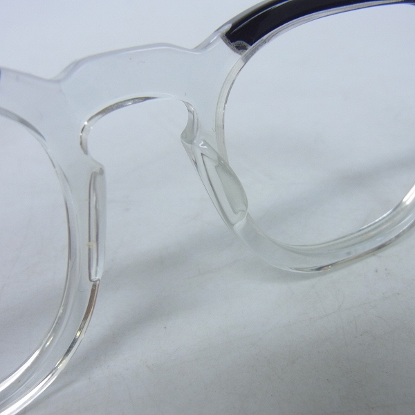 実際に弊社で買取させて頂いたTART Optical/タートオプティカル 1950S/ヴィンテージ/ビンテージ 眼鏡/メガネ ARNEL/アーネル 46-20の画像 4枚目